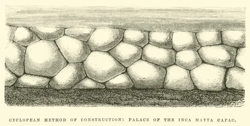 Kyklopische Bauweise, Palast des Inka Mayta Capac